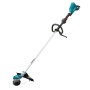 Makita DUR368LZ decespugliatore e tagliabordi 35 cm Batteria Nero, Blu