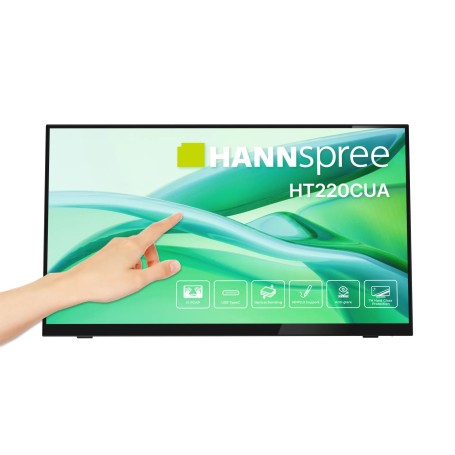 Hannspree HT220CUA Monitor PC 54,5 cm (21.4") 1920 x 1080 Pixel Full HD LED Touch screen Nero