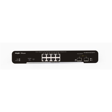 Ruijie Networks RG-NBS3100-8GT2SFP-P switch di rete Gestito L2 Gigabit Ethernet (10/100/1000) Supporto Power over Ethernet (PoE)