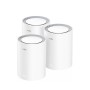 Cudy M3000 3-PACK sistema Wi-Fi Mesh Dual-band (2.4 GHz/5 GHz) Wi-Fi 6 (802.11ax) Grigio, Bianco 1 Interno (M3000(3-Pack) V2.0)