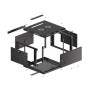 Lanberg WF01-6606-00B rack 6U Da parete Nero