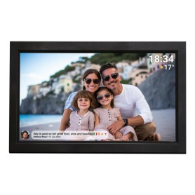 Denver PFF-1503B cornice per foto digitali Nero 39,6 cm (15.6") Touch screen Wi-Fi (119101050050)