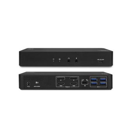 ACT AC7160 replicatore di porte e docking station per laptop Cablato USB 3.2 Gen 2 (3.1 Gen 2) Type-C Nero