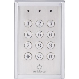 Renkforce 751624 Codeschloss Aufputz IP65 mit beleuchteter Tastatur