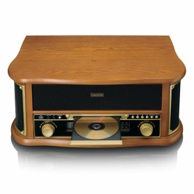 Lenco TCD-2551WD piatto audio Giradischi con trasmissione a cinghia Legno Automatico