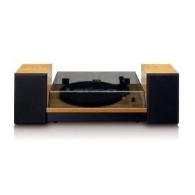 Lenco LS-300 Giradischi con trasmissione a cinghia Nero, Legno (LS-300WOOD)
