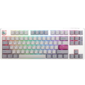 Ducky One 3 TKL tastiera Gaming USB Inglese US Argento (DKON2187ST-PUSPDMIWHHC2)