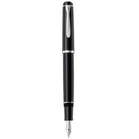 Pelikan Classic 205 penna stilografica Sistema di riempimento della cartuccia Antracite, Nero 1 pz (820707)