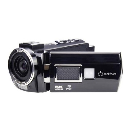 Renkforce RF-DV-200 Camcorder 5K 7.6 cm 3 Zoll 8 Megapixel Schwarz (RF-6442924)
