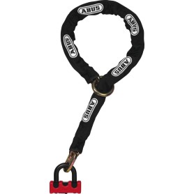 ABUS 59715 antifurto per bicicletta Nero, Rosso 1200 mm Blocco per catena