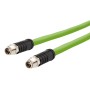 METZ CONNECT 142M7X11100 cavo per sensori e attuatori 10 m M12 Verde