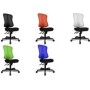 Topstar Bürodrehstuhl "Head Point SY", schwarz Bezug: 100 % Polyester, stufenlose Sitzhöhenverstellung, - 1 Stück (HE200 BC00