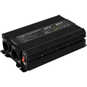 Goobay 58884 adattatore e invertitore Universale 1500 W Nero