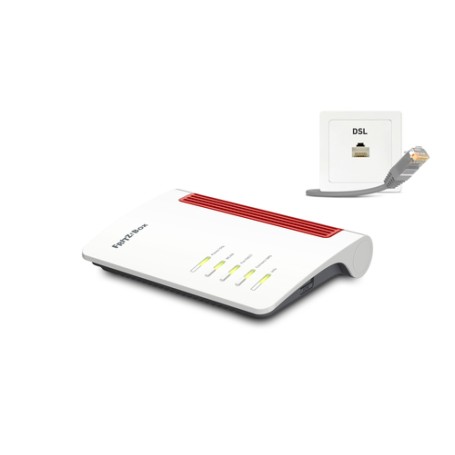 FRITZ!Box 7530 AX router wireless Gigabit Ethernet Dual-band (2.4 GHz/5 GHz) Bianco (20002944)