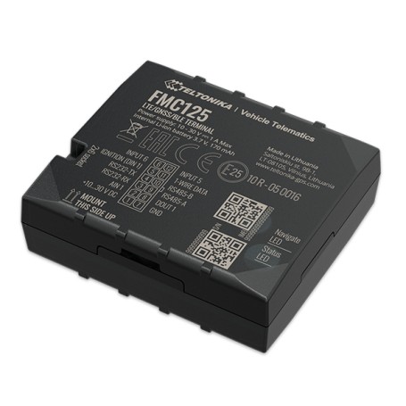 Teltonika FMC125 localizzatore e cercatore GPS Auto Nero