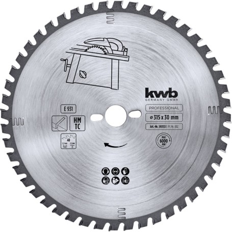 kwb 593533 lama circolare 35 cm 1 pz