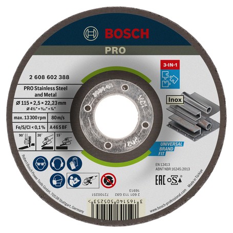 Bosch 2 608 602 388 accessorio per smerigliatrice Disco per tagliare (2608602388)