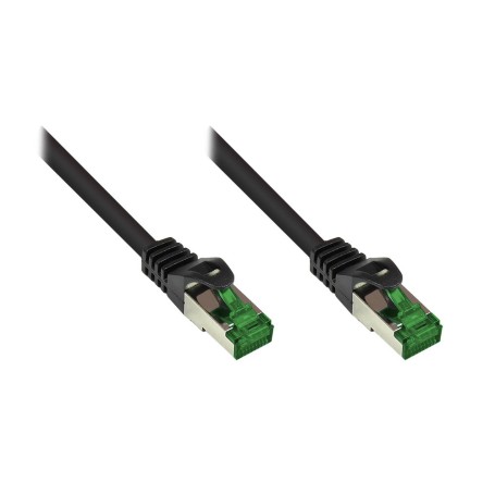 Alcasa 8062-H020S cavo di rete Nero 2 m Cat6a S/FTP (S-STP)