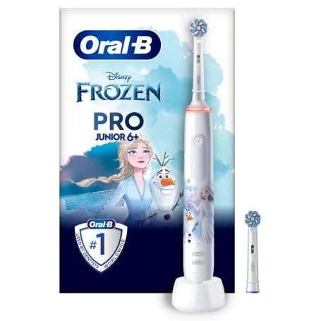 Oral-B PRO 14876673 spazzolino elettrico Bambino Spazzolino rotante Multicolore, Bianco (774724)