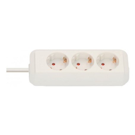 Brennenstuhl 1158610050 prolunghe e multiple 5 m 3 presa(e) AC Interno Bianco
