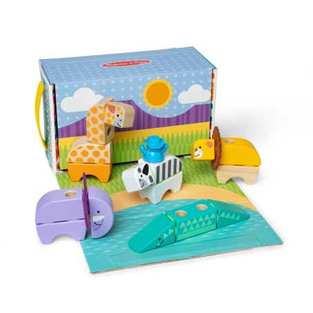 Melissa & Doug MDT BBN Blockables Safari Plyst GML (6074903)