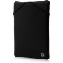 HP Reversible Protective 15.6-inch Geo Laptop Sleeve borsa per notebook 39,6 cm (15.6") Custodia a tasca Nero, Grigio (2F2L0AA)