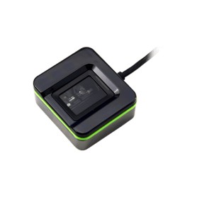 2N Telecommunications 9137423E lettore di impronte digitali USB 2.0 Nero, Verde (9137423E)