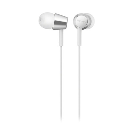Sony MDR-EX155AP Cuffia Auricolare Connettore 3.5 mm Bianco (MDREX15APW.CE7)