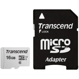 Transcend microSDHC 300S 16GB memoria flash NAND Classe 10 (TS16GUSD300S-A)