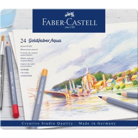 Faber-Castell Goldfaber Aqua pastello colorato Multicolore 24 pz (114624)