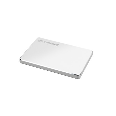 Transcend StoreJet 25C3S disco rigido esterno 2000 GB Argento (TS2TSJ25C3S)