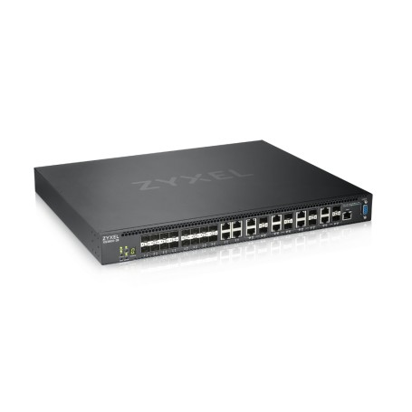 Zyxel XS3800-28 Gestito L2+ 10G Ethernet (100/1000/10000) Nero (XS3800-28-ZZ0101F)