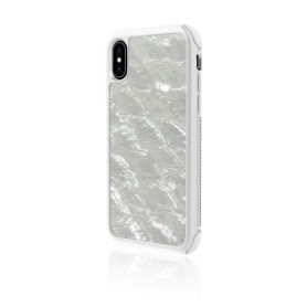 Hama Tough Pearl custodia per cellulare 14,7 cm (5.8") Cover Perlato, Bianco (1370TPC92)