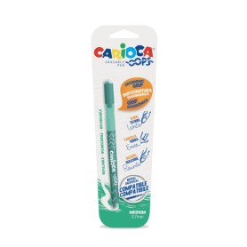 Carioca 43036/04 penna gel Penna in gel con cappuccio Medio Verde 1 pz (43036/04)