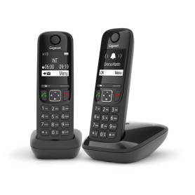 Gigaset AS690 DUO Telefono analogico/DECT Identificatore di chiamata Nero (L36852H2836K101)