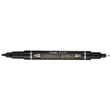 Pentel N75W-AE marcatore permanente Combinata Nero 1 pz (N75W-AE)