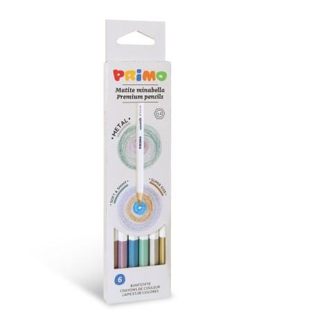 Primo 5252MINAB6M pastello colorato Multicolore 6 pz (5252MINAB6M)
