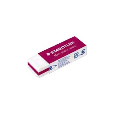 Staedtler Mars 526 50 E1 gomma per cancellare Plastica Magenta, Bianco 1 pz (52650E1-61)