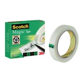 Scotch Magic Tape 810 Adatto per uso interno 66 m Fibra, Carta Bianco (56041A)
