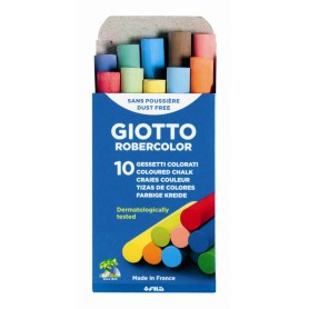 FILA Astuccio 10 Gessi Giotto Robercolor Colorati - Diametro 10Mm (538900)