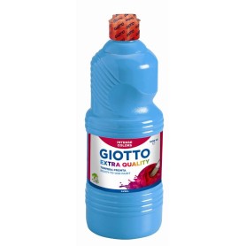 FILA Flacone 1Lt Giotto Tempera Cyan (Azzurro Ciano) (533415)
