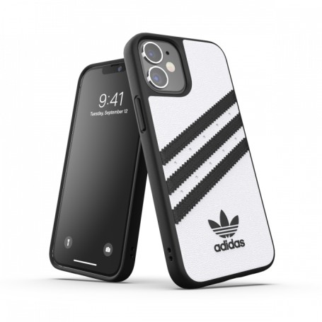 Adidas 3-Stripes custodia per cellulare 13,7 cm (5.4") Cover Nero, Bianco (42237)