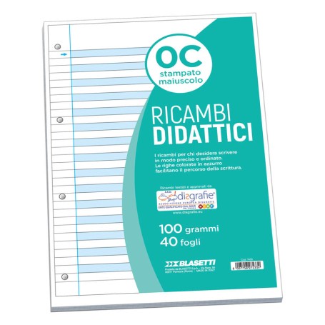 Blasetti 7433 quaderno per scrivere A4 40 fogli Multicolore (7433)