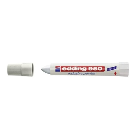 Edding 950 marcatore permanente Tipo di punta Bianco 1 pz (E950049)