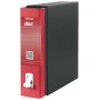 Esselte Dox 1 raccoglitore ad anelli A4 Nero, Rosso (D26111)