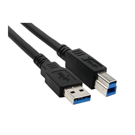 Hamlet Cavo Usb 3.0 da tipo A maschio a Tipo B Maschio di 2 metri (XCU320ABMM)