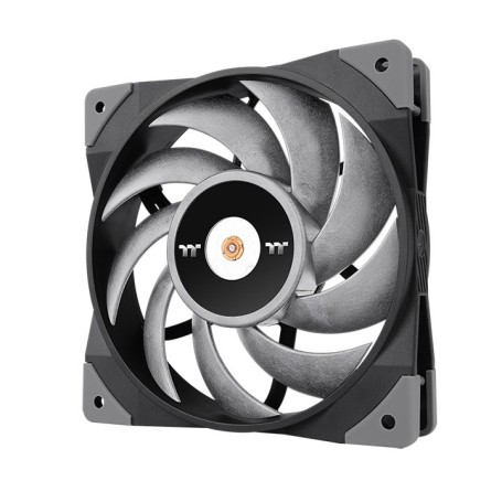 Thermaltake TOUGHFAN 12 Case per computer Ventilatore 12 cm Nero, Grigio 1 pz (CL-F121-PL12GM-A)