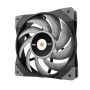 Thermaltake TOUGHFAN 12 Case per computer Ventilatore 12 cm Nero, Grigio 1 pz (CL-F121-PL12GM-A)