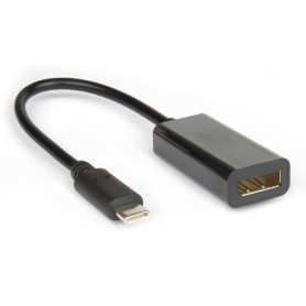 Hamlet XVAUC-DP4K cavo e adattatore video USB tipo-C DisplayPort Nero (XVAUC-DP4K) Hamlet XVAUC-DP4K cavo e adattatore video USB tipo-C DisplayPort Nero (XVAUC-DP4K)