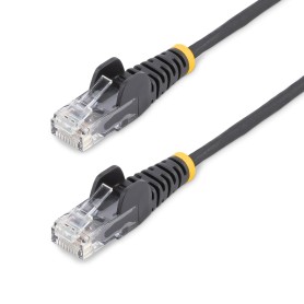 StarTech.com Cavo di Rete Ethernet Snagless CAT6 da 2,5m - Cavo Patch antigroviglio slim RJ45 - Nero (N6PAT250CMBKS) StarTech.com Cavo di Rete Ethernet Snagless CAT6 da 2,5m - Cavo Patch antigroviglio slim RJ45 - Nero (N6PAT250CMBKS)